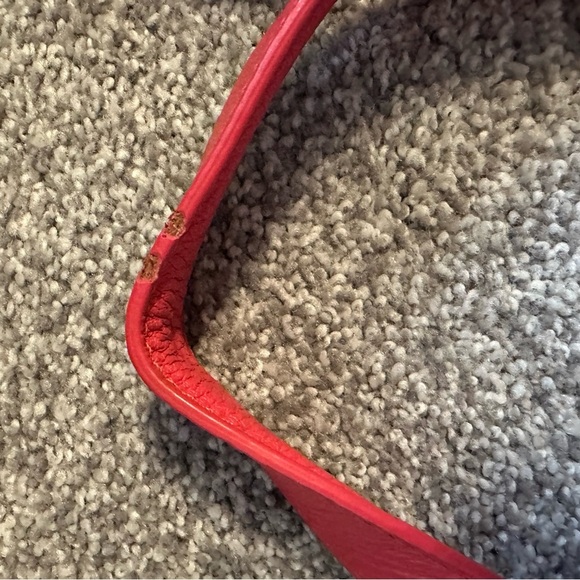 Danier Leather watermelon pink purse - Picture 7 of 7